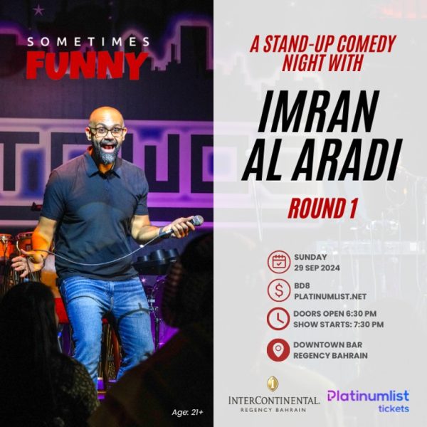 A Comedy Night with Imran Al Aradi - Round 1 Comedy Events