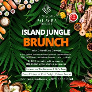 Friday Jungle Brunch at Palavra Resort Brunches