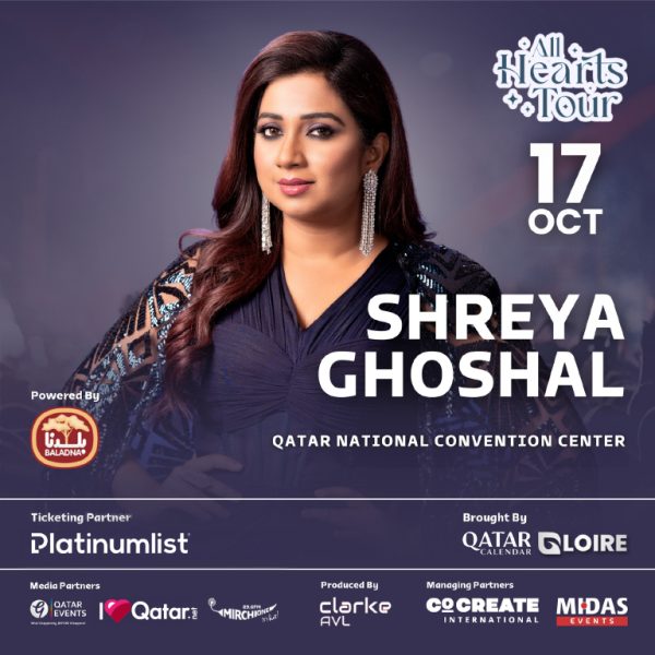 Shreya Ghoshal - Live In Concert 2024 at QNCC Concerts