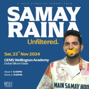 Samay Raina Unfiltered Desi Events