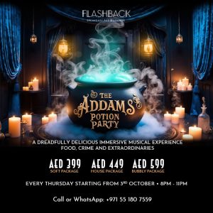 The Addams Potion Party at Flashback Speakeasy Bar